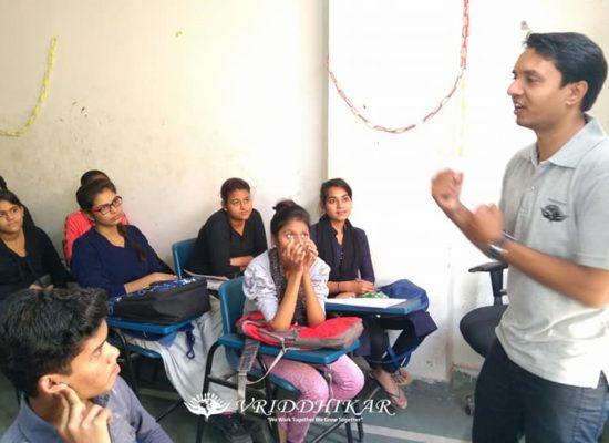 Students engaging in activities at Sharp Minders Academy, Mahipalpur